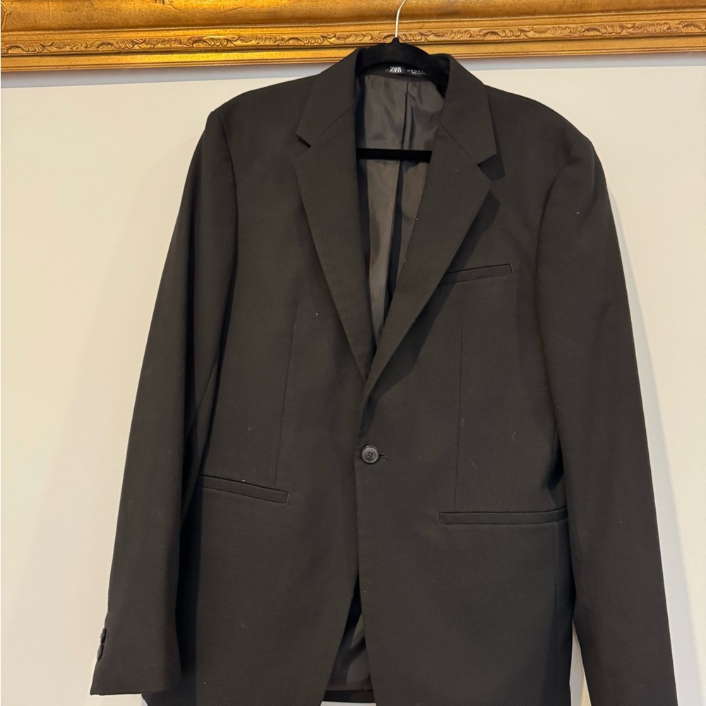 Zara Elegant Black Men's Blazer